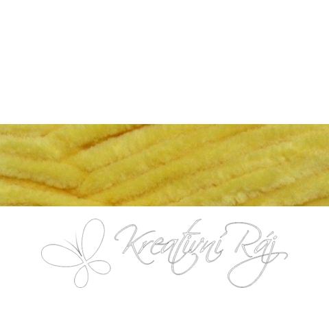 Pletací příze Dolphin Baby (80313) - žlutá