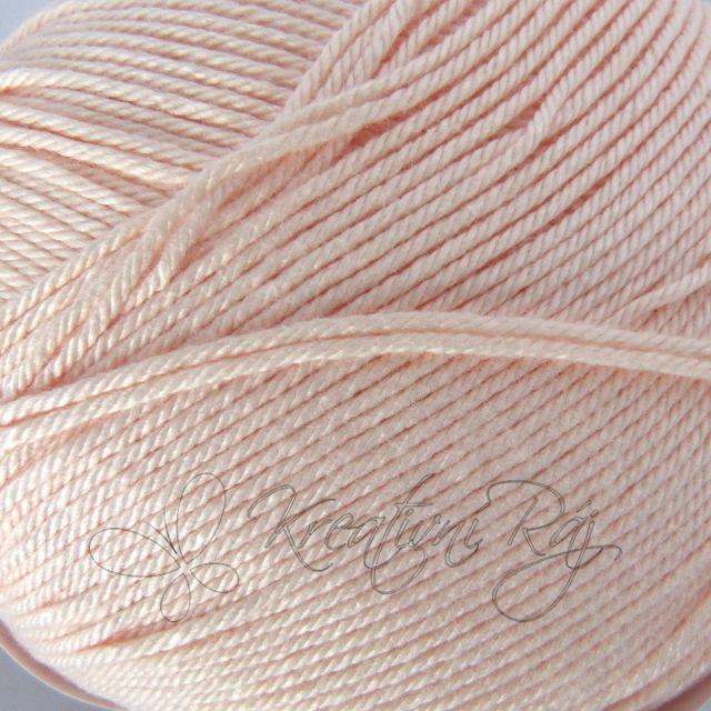 Pletací příze Deluxe Bamboo (124-04) - světlá meruňková