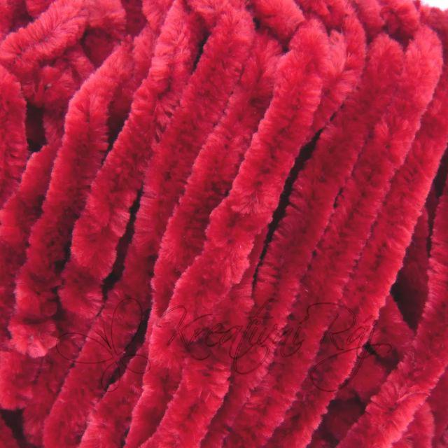 Pletací příze Velvet (90022) - bordó DOPRODEJ
