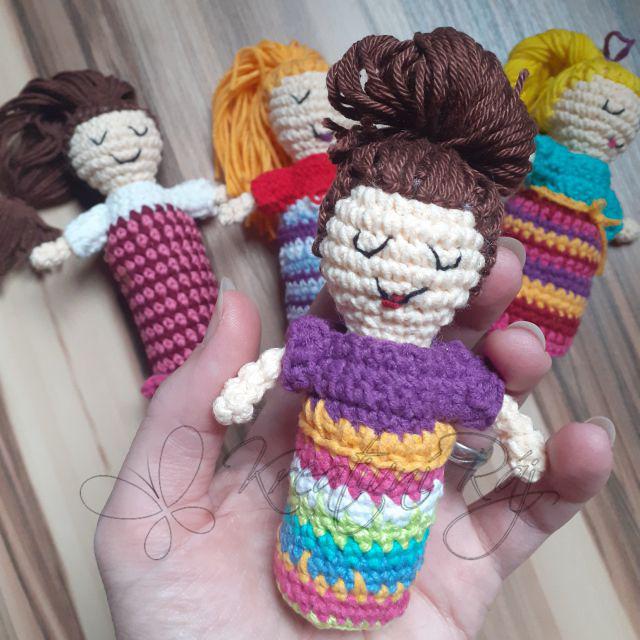 Návod - panenka odvahy (worry doll)